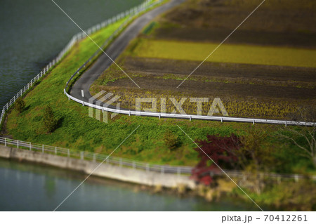 ミニチュア 風写真　フォトショップ加工 70412261