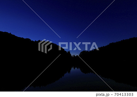 竜王ヶ淵、龍王ヶ渕の夜景【奈良県宇陀市】 70413303