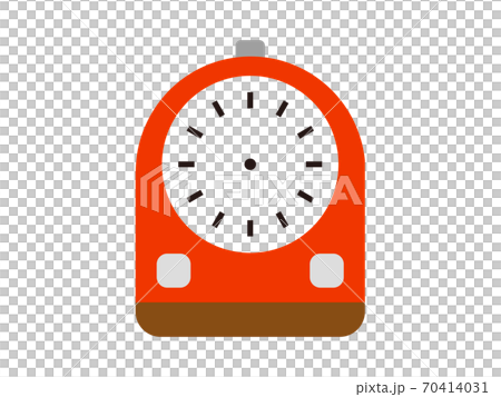 Alarm clock_2_orange 70414031