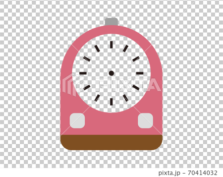 Alarm clock_2_pink 70414032