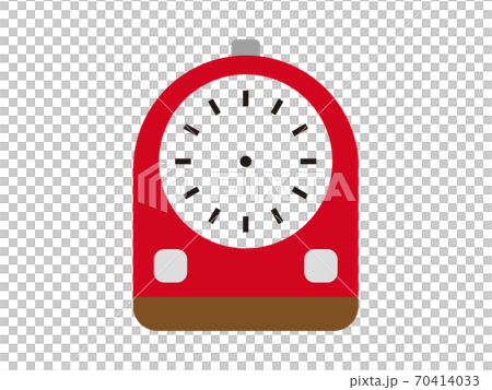 Alarm clock_2_red 70414033