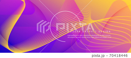Fluid Abstract. Flow Landing Page. 3d Shape Fluid Abstract. Flow Landing Page. 3d Shape 70418446