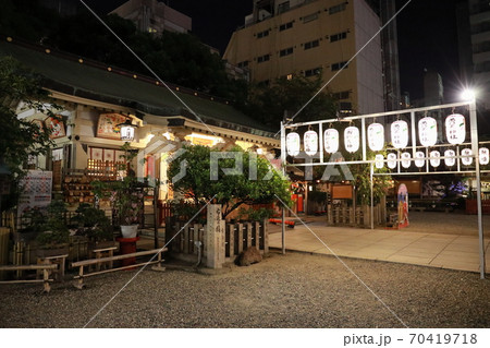 大阪 お初天神 夜景③ 大阪 お初天神 夜景③ 70419718
