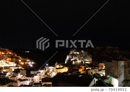 マテーラの夜景 マテーラの夜景 70419952