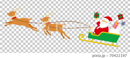 聖誕老人和馴鹿索里 70422197