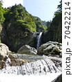 裏巻機渓谷　不動滝 70422214