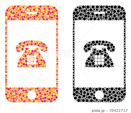 Pixel Mobile Phone Mosaic Icons Pixel Mobile Phone Mosaic Icons 70422717