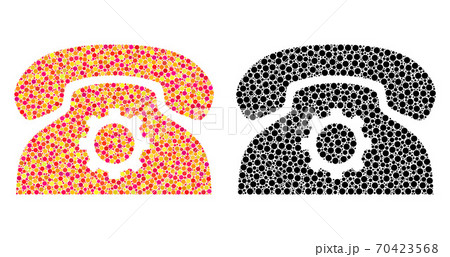 Pixel Phone Settings Mosaic Icons Pixel Phone Settings Mosaic Icons 70423568