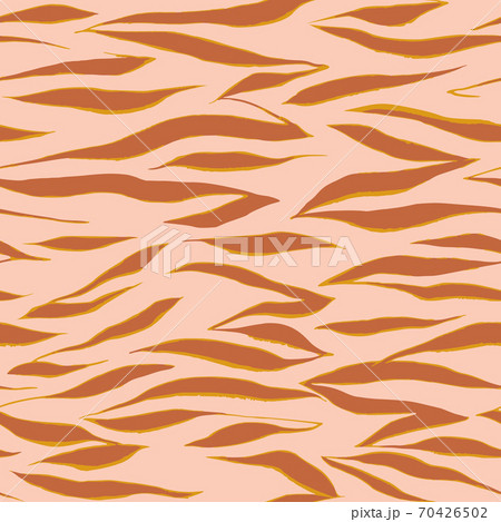 Seamless zebra pattern with wavy lines. Seamless zebra pattern with wavy lines. 70426502