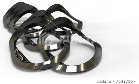 3d rendering of abstract geometry looking forms isolated on white 3d rendering of abstract geometry looking forms isolated on white 70427957