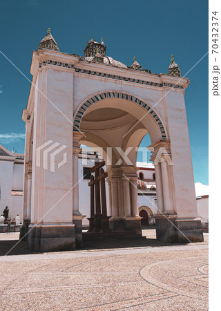 The Basilica of Our Lady of Copacabana in Bolivia The Basilica of Our Lady of Copacabana in Bolivia 70432374