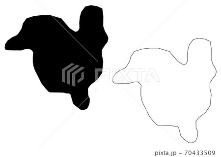 Ife City (Federal Republic of Nigeria, Osun State) map vector illustration, scribble sketch City of Ife map 70433509