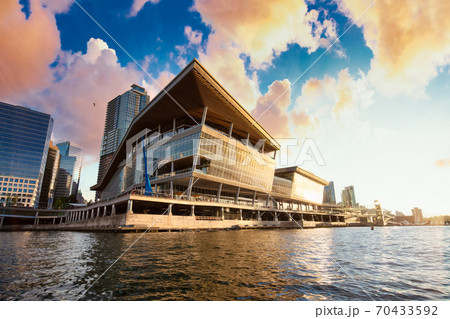 Modern City Architecture in Coal Harbour 70433592