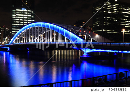 永代橋（夜景） 70438951