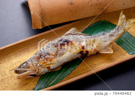 香り高いアユの塩焼き 香り高いアユの塩焼き 70440462