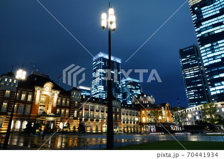 夜の東京駅 夜の東京駅 70441934