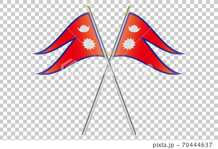 ネパール 国旗 ネパール国旗の特徴や意味 由来 誕生年 フリーイラストや画像を徹底的に解説します