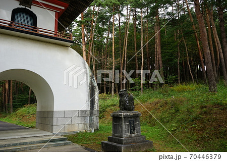 民話の里遠野 福泉寺山門 民話の里遠野 福泉寺山門 70446379