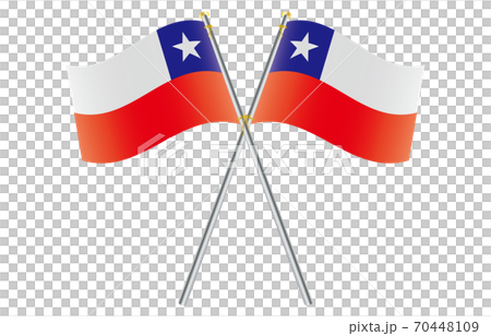 New World Flag 2: 3 Ver Gradation Wave Pole Cross Chile New World Flag 2: 3 Ver Gradation Wave Pole Cross Chile 70448109