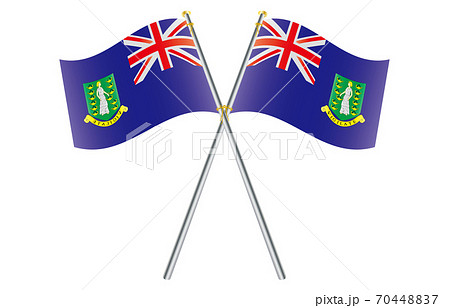 新世界の国旗2:3Verグラデーション波ポールクロス イギリス領バージン諸島 新世界の国旗2:3Verグラデーション波ポールクロス イギリス領バージン諸島 70448837