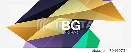 3d mosaic abstract backgrounds, low poly shape geometric design 3d mosaic abstract backgrounds, low poly shape geometric design 70449734