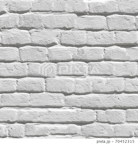 White brick wall seamless background - texture pattern for continuous replicate. White brick wall seamless background - texture pattern for continuous replicate. 70452315
