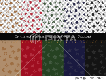 Christmas motif pattern Seamless pattern Swatch - Stock