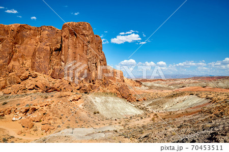 Valley of Fire State Park, Nevada, USA. 70453511