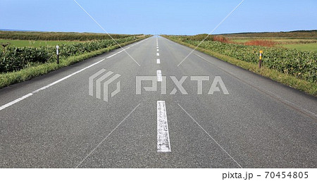 サロベツ原野の道(道道106号線) サロベツ原野の道(道道106号線) 70454805