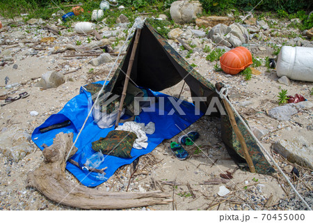 軍幕テント　海水浴Ver 70455000