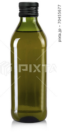 bottle of olive oil isolated on a white background. File contains clipping path 70455677