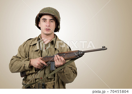 portrait of young American soldier, ww2 portrait of young American soldier, ww2 70455804