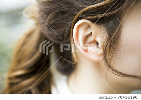 女性の耳 女性の耳 70456190