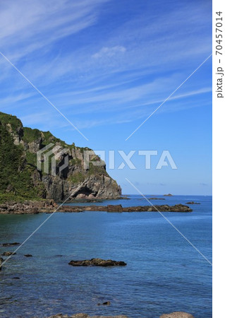 自然風景・積丹の海岸 70457014