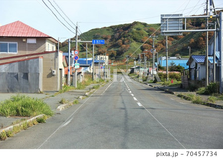 街の風景「北海道稚内市抜海村」 70457734