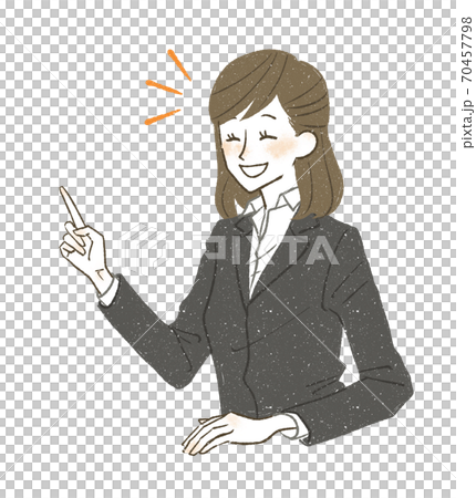 一個穿著西裝的女人 一個穿著西裝的女人 70457798