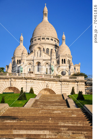 パリのサクレクール寺院 パリのサクレクール寺院 70461816