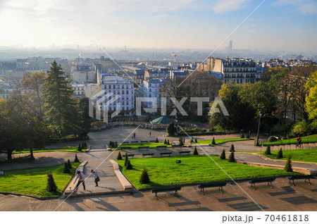パリのサクレクール寺院 パリのサクレクール寺院 70461818