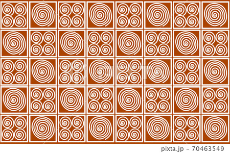 The spiral pattern on ancient pottery The spiral pattern on ancient pottery 70463549