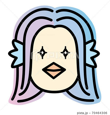 カラフルポップなアマビエ 70464306