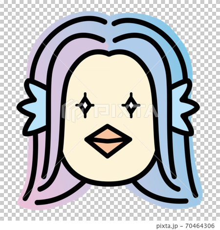 カラフルポップなアマビエ 70464306