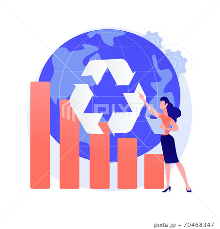 Reduce Reuse Recycle abstract concept vector illustration. Reduce Reuse Recycle abstract concept vector illustration. 70468347