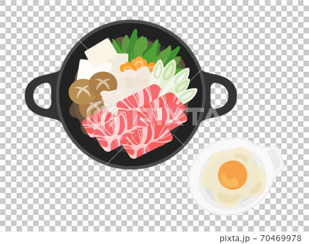 壽喜燒鍋的插圖 70469978