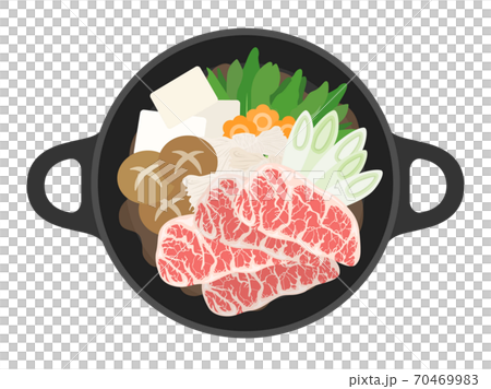 壽喜燒鍋的插圖 70469983