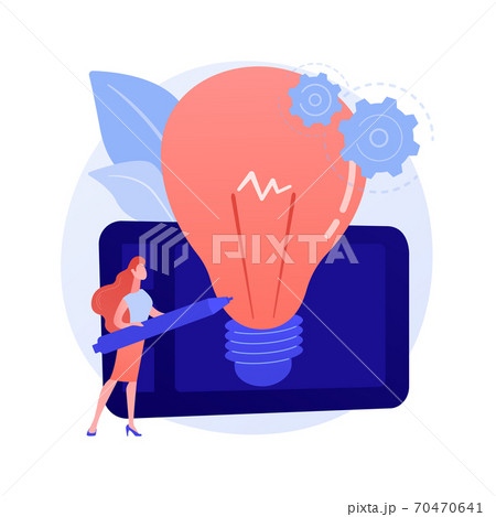 Industrial design abstract concept vector illustration. 70470641