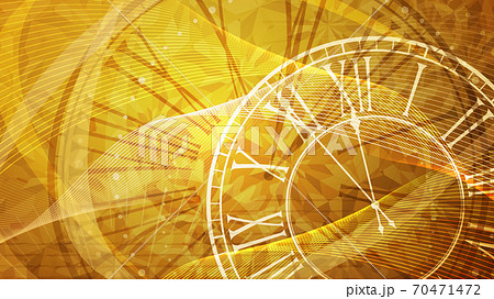 Clock Background Illustration Time Stock Illustration