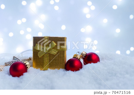 White christmas with snow 70471516