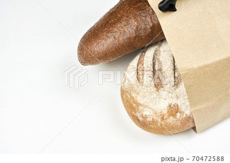 Bakery products on white background Bakery products on white background 70472588