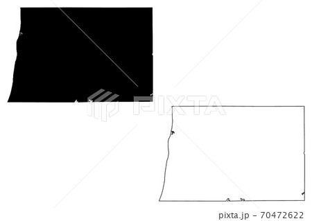 Allegan County, Michigan (U.S. county, United States of America, USA, U.S., US) map vector illustration, scribble sketch Allegan map 70472622