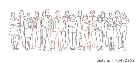 Group of people. Concept of infection. 70472855